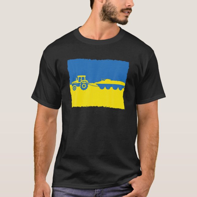 Ukraine Farmer Tractor Stealing A Russian Tank Fun (Front)