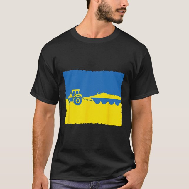Ukraine Farmer Tractor Stealing A Russian Tank Fun (Front)