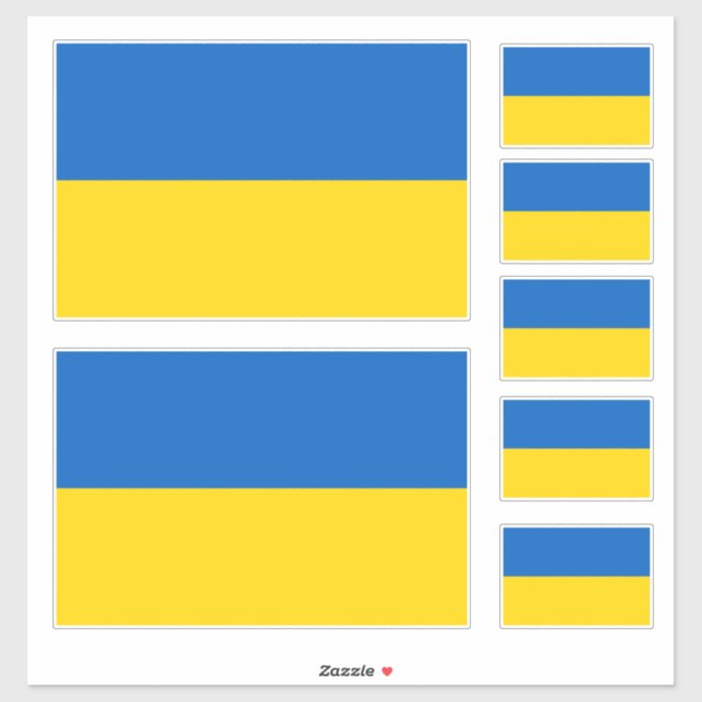 Ukraine Flag (Sheet)