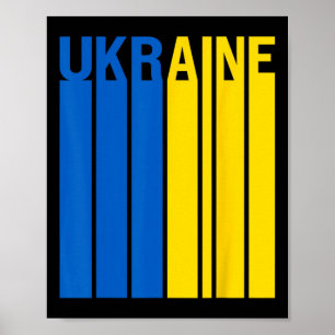 Ukraine Flag 3 Poster