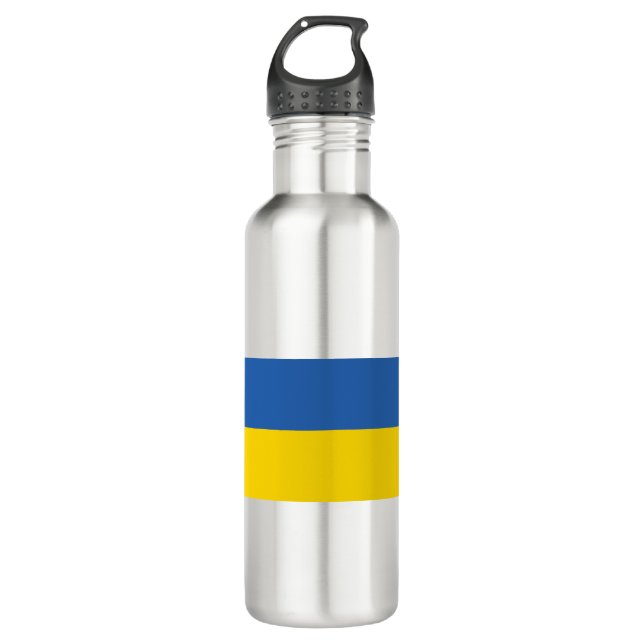 UKRAINE-FLAG 710 ML WATER BOTTLE (Front)