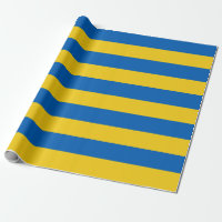 Ukraine Flag Blue Yellow Stripes