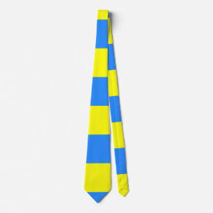 Ukraine Flag Blue Yellow Thunder_Cove Tie