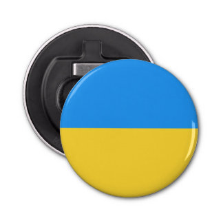 Ukraine flag bottle opener