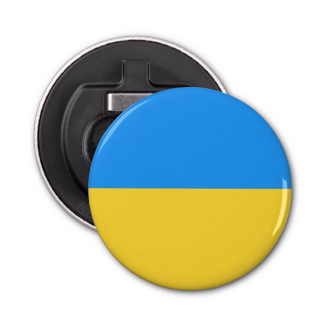 Ukraine flag bottle opener (Front)