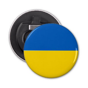 Ukraine flag bottle opener