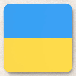 Ukraine flag coaster