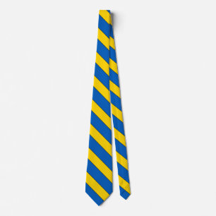 Ukraine Flag Colours Elegant Tie
