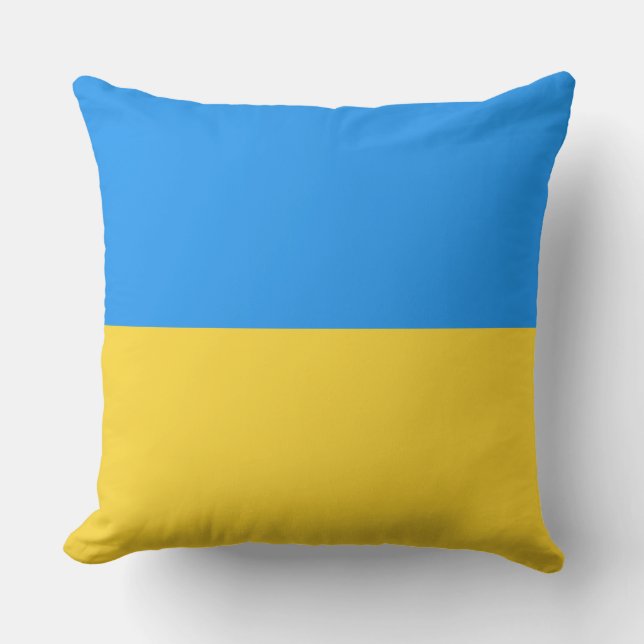 Ukraine flag cushion (Front)