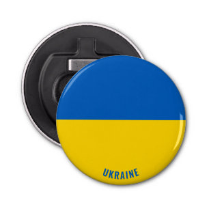 Ukraine Flag Delightful Patriotic Bottle Opener