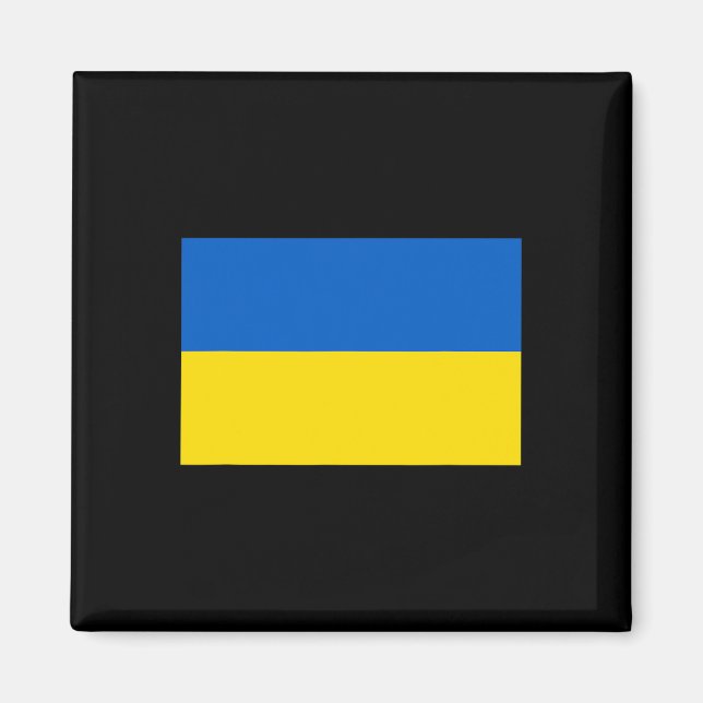Ukraine Flag Design  Magnet (Front)