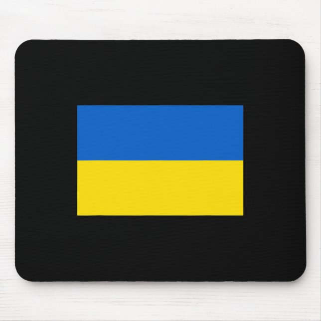 Ukraine Flag Design  Mouse Pad (Front)