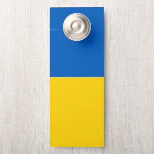 Ukraine flag door hanger