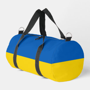 Ukraine flag duffle bag