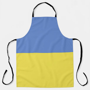 Ukraine Flag Emblem Apron