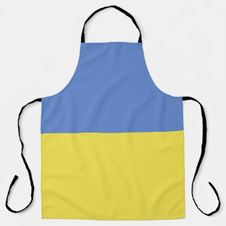 Ukraine Flag Emblem Apron