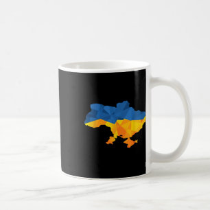 Ukraine Flag Emblem Map Patriot For Men And Women Coffee Mug
