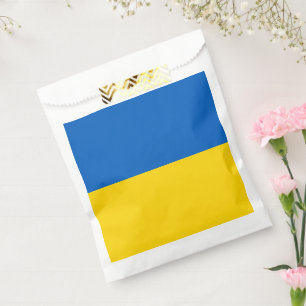 Ukraine flag favour bags