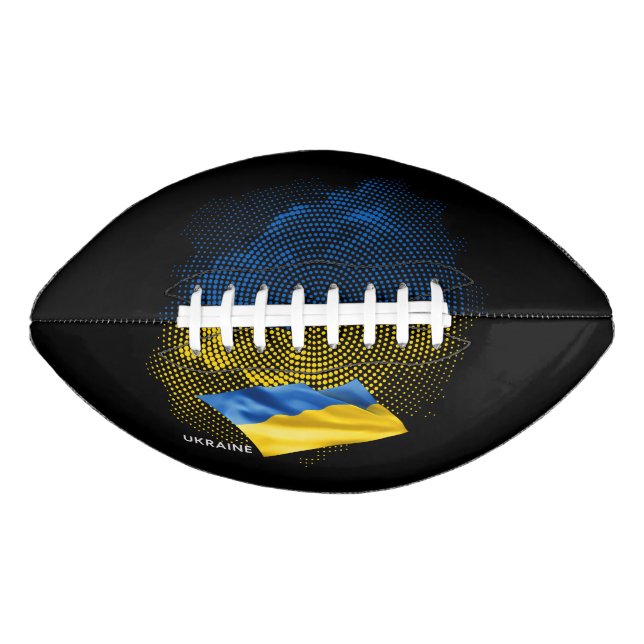 Ukraine flag football (Front)