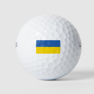 UKRAINE-FLAG GOLF BALLS