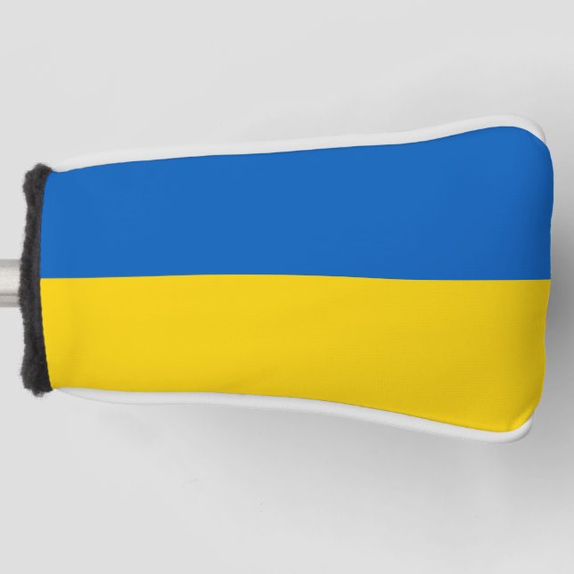 Ukraine Flag Golf Head Cover (Front)