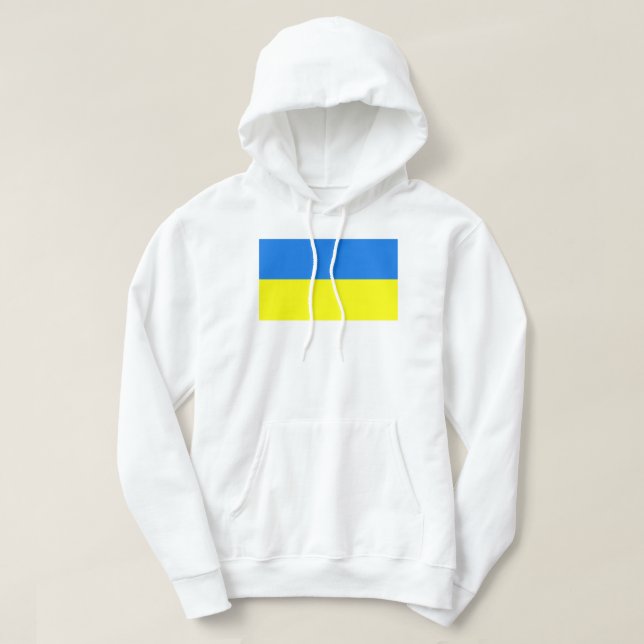 Ukraine Flag Hoodie (Design Front)
