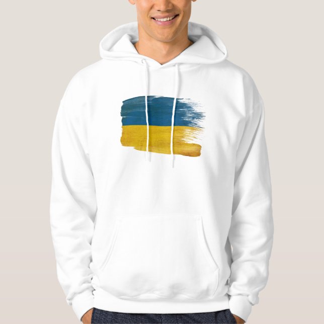 Ukraine Flag Hoodie (Front)