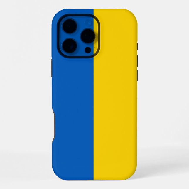 Ukraine Flag iPhone Case (Back)