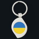 Ukraine Flag Key Ring<br><div class="desc">Ukraine Flag</div>