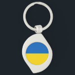 Ukraine Flag Key Ring<br><div class="desc">Ukraine Flag</div>