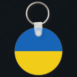 Ukraine Flag Key Ring<br><div class="desc">Ukraine Flag</div>