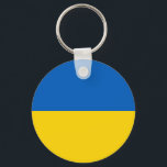 Ukraine Flag Key Ring<br><div class="desc">Ukraine Flag</div>