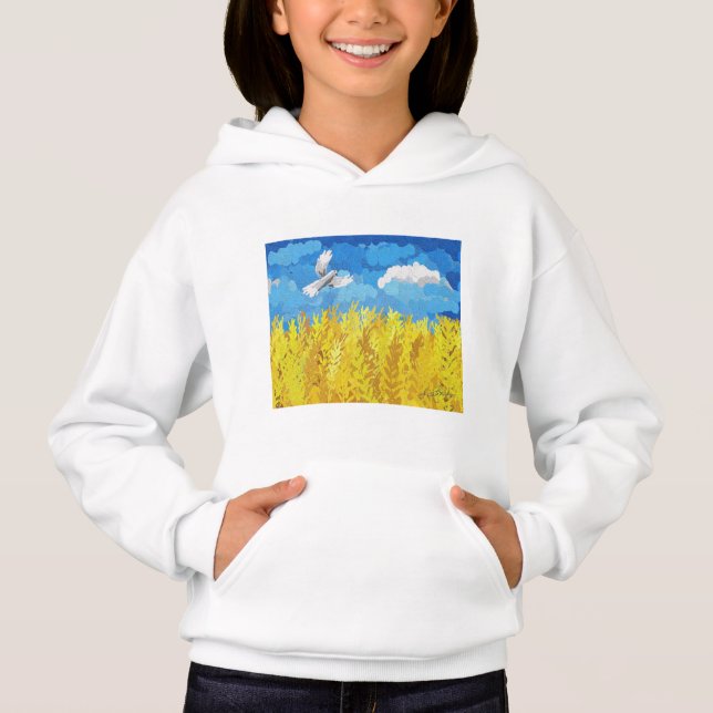 Ukraine Flag Landscape (Front)