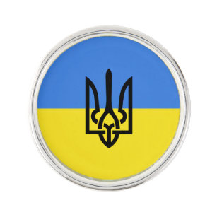 Ukraine Flag Lapel Pin - Peace - Freedom