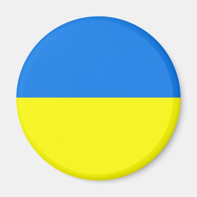 ukraine flag magnet (Front)