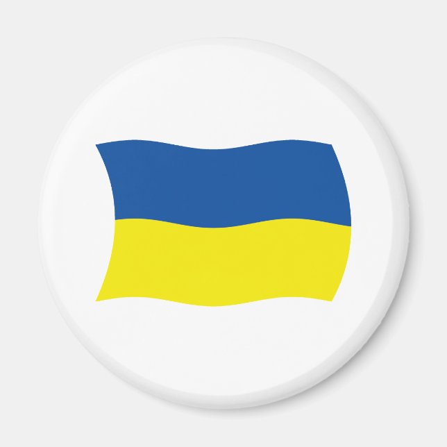 Ukraine Flag Magnet (Front)