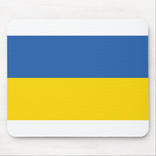 UKRAINE-FLAG MOUSE PAD