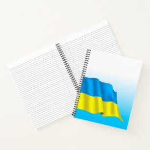 Ukraine Flag Notebook