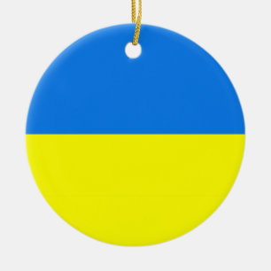 ukraine flag ornament