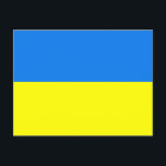 ukraine flag postcard<br><div class="desc">ukraine flag postcard</div>