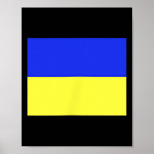 Ukraine Flag Shirt Ukrainian Army Green Poster