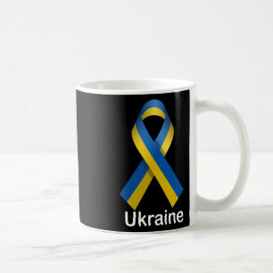 Ukraine Flag Shirt With Ukrainian National Colors  Coffee Mug