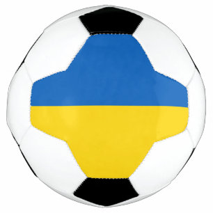Ukraine flag soccer ball