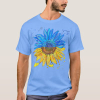 Ukraine Flag Sunflower Vintage Shirt Ukrainian Sup