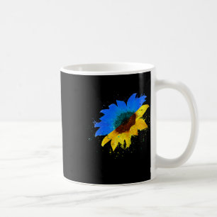 Ukraine Flag Sunflower Vintage Ukrainian Lovers Uk Coffee Mug