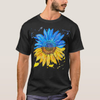 Ukraine Flag Sunflower Vintage  Ukrainian Support 