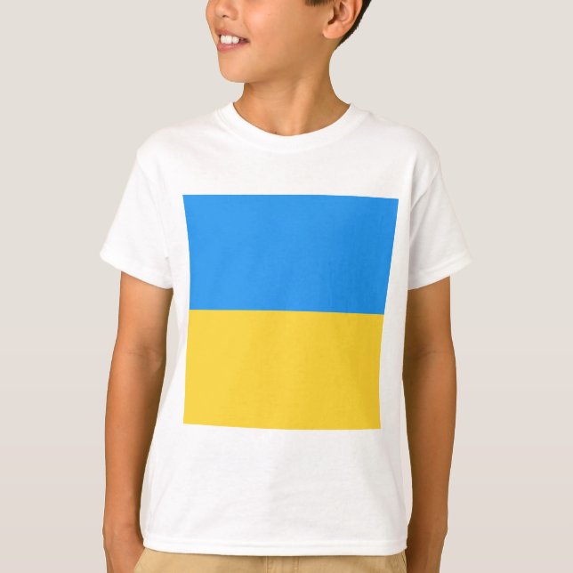Ukraine flag T-Shirt (Front)