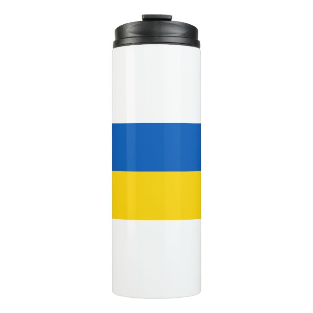 Ukraine Flag Thermal Tumbler (Front)