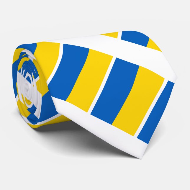 Ukraine Flag Tie (Rolled)