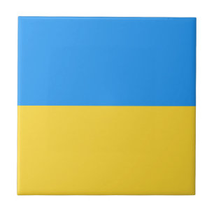 Ukraine flag tile